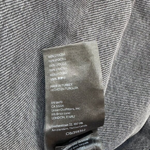 NWT Free People Old West Slouchy Jeans Wide Leg Denim We The Free Black 29 - Picture 8 of 14